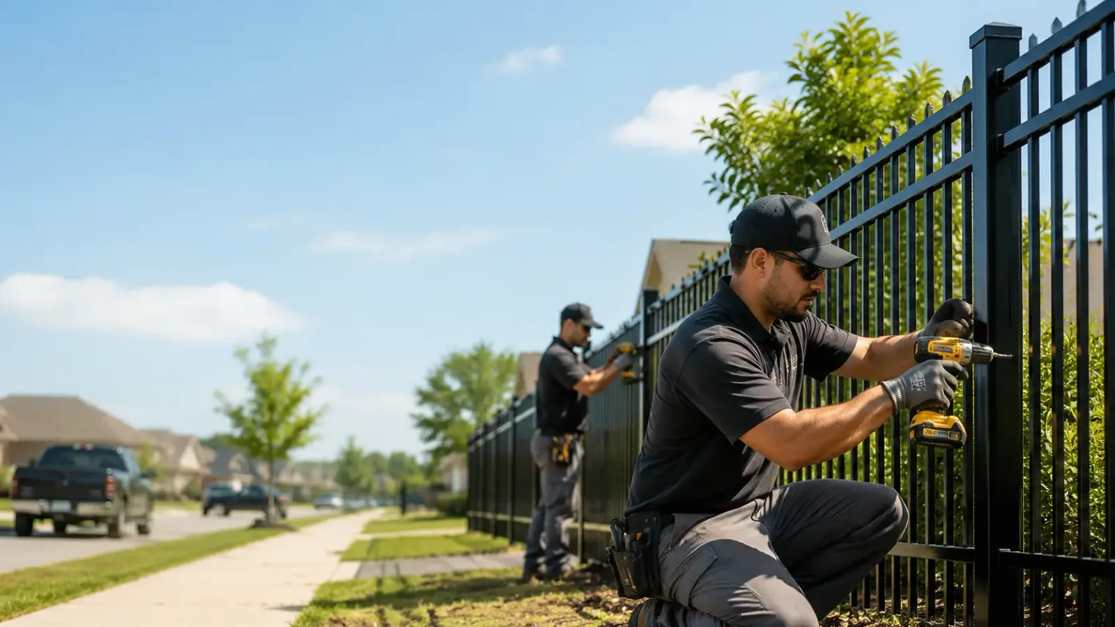Metal Fence Installation in Russellville, KY